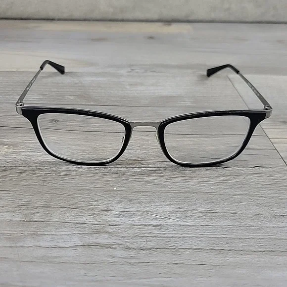 Ray-Ban Eyeglasses Mens RB 6373M 2502 52-20-145 Black Silver FRAMES‎ ONLY - Picture 2 of 11